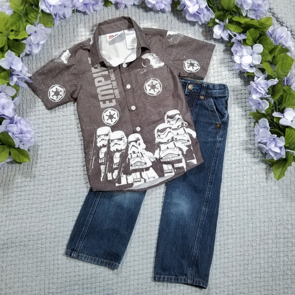 OshKosh B'gosh Other - 2/$24 Toddler boy shirt & jeans bundle